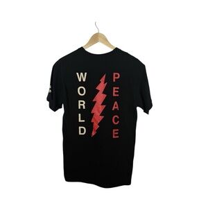 Play Dead Grateful Dead Men’s World Peace Graphic Tee Black/Red Size M